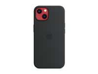 Apple - Baksidedeksel for mobiltelefon - MagSafe-samsvar - silikon - midnatt - for iPhone 13 MC4A4ZM/A