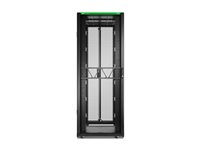 APC NetShelter SX Gen 2 - Rack skap - 1991 H x 750W x 1200D mm, med sider - står på gulv - svart - 42U - 19" - TAA-samsvar AR3350B2
