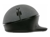 Targus ErgoFlip EcoSmart - Mus - ergonomisk - bærekraftig tvehendt - høyre- og venstrehåndet - optisk - 6 knapper - trådløs - Bluetooth 5.0 LE - svart AMB586GL
