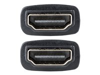 StarTech.com HDMI to HDMI Adapter, High Speed HDMI to HDMI Connector, 4K 30Hz HDMI to HDMI Coupler, HDMI to HDMI Converter - HDMI Female to HDMI Female Adapter - HDMI-kobler - HDMI hunn til HDMI hunn - svart - for P/N: CDP2HDMM2MB, DP2HDMM2MB, HDDVIMM3, HDMM1MP, HDMM2MP, HDMM3MP, HDPMM50, MDP2HDMM2MB GCHDMIFF