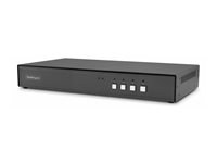 StarTech.com - KVM / lyd / USB-svitsj - 4 x KVM/lyd/USB - 1 lokalbruker - stasjonær - TAA-samsvar CK4-P104