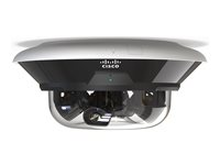 Cisco Meraki MV84X - Nettverksovervåkingskamera - multi-sensor - kuppel - utendørs - farge (Dag og natt) - 5 MP - 2560 x1920 - 1080p - variabel fokallengde - GbE - H.264 - DC 12 V / PoE ++ MV84X