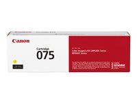 Canon 075 - Gul - original - boks - tonerpatron - for imageCLASS LBP646Cdw, LBP647Cdw, MF662Cdw, MF663Cdw, MF665Cdw 6362C002