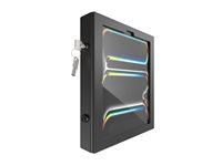 Compulocks iPad Pro M4 13" (2024), Apex Secured Enclosure Wall Mount - Innhegning - for nettbrett - sikret - låsbar - metallramme - svart - skjermstørrelse: 13" - veggmonterbar - for Apple 13-inch iPad Pro Wi-Fi (M4) 13PAPX4B