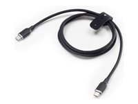 mophie charge stream - USB-kabel - 24 pin USB-C (hann) til 24 pin USB-C (hann) - 2 m - USB Power Delivery (30 W) - svart 409912827