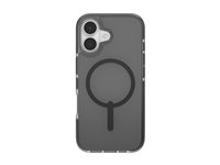 Zagg Santa Cruz Snap - Baksidedeksel for mobiltelefon - MagSafe-samsvar - midnatts sort - for Apple iPhone 17 702318912