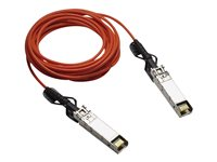 HPE Aruba - Direkte 10GBase-koblingskabel - SFP+ (hann) til SFP+ (hann) - 3 m - for HPE Aruba 6300F, 6300M, 8325-32C, 8325-48Y8C R9F84A